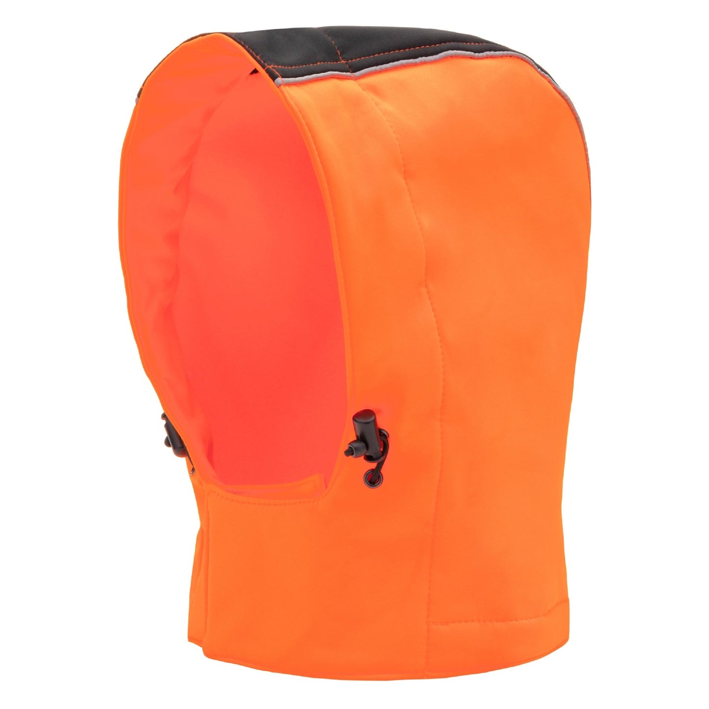 NITRAS abnehmbare Kapuze, neonorange / schwarz, OEKO-TEX Polyester: 100% | Packung (1 Stück)