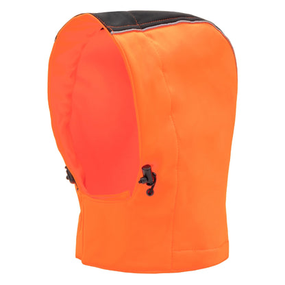 NITRAS abnehmbare Kapuze, neonorange / schwarz, OEKO-TEX Polyester: 100% | Packung (1 Stück)