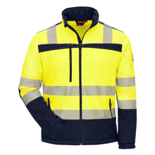 NITRAS MOTION TEX VIZ, Warn-Softshelljacke