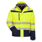 NITRAS MOTION TEX VIZ PLUS, Winter-Warnschutz-Softshelljacke