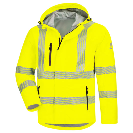 NITRAS MOTION TEX VIZ PLUS, Warn-Regenjacke