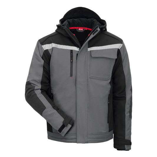 NITRAS MOTION TEX PLUS, Winterjacke, grau / schwarz