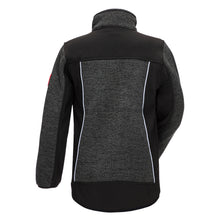 NITRAS MOTION TEX KIDS, knitted softshell jacket, black
