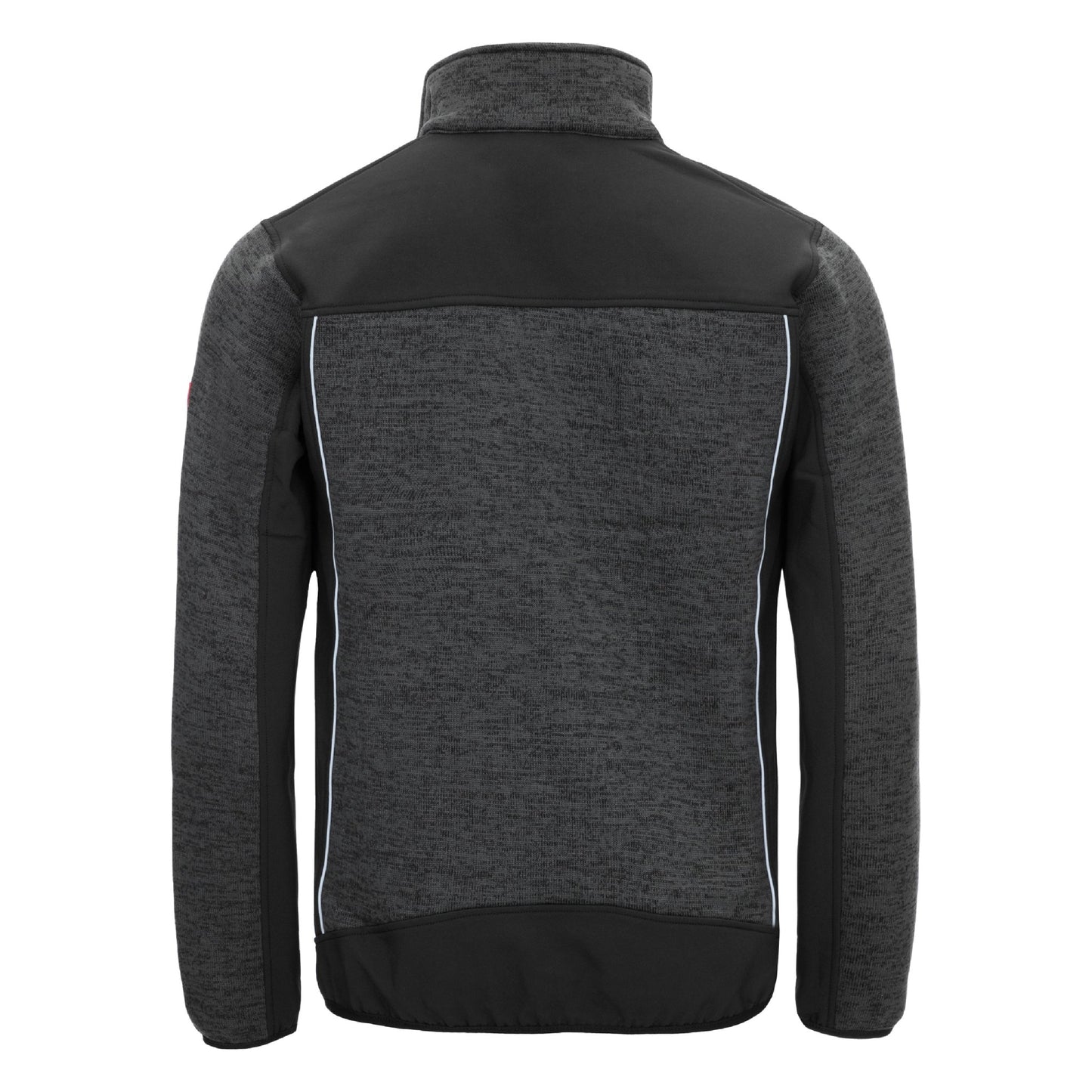 NITRAS MOTION TEX PLUS, Strick-Softshelljacke, schwarz