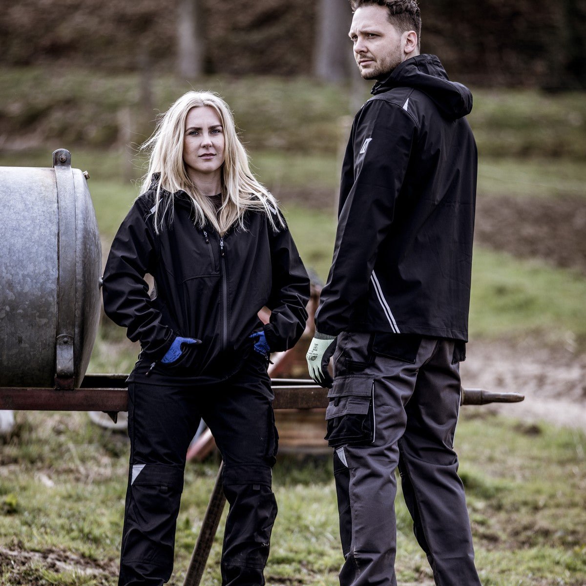 NITRAS MOTION TEX LIGHT, Windbreaker, schwarz
