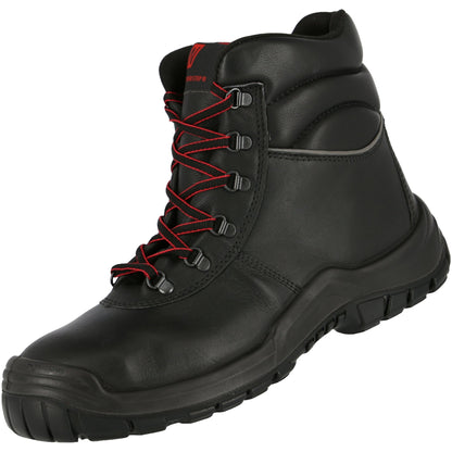 NITRAS POWER STEP MID+, S3 CI HI HRO Sicherheitsstiefel, hoch, schwarz