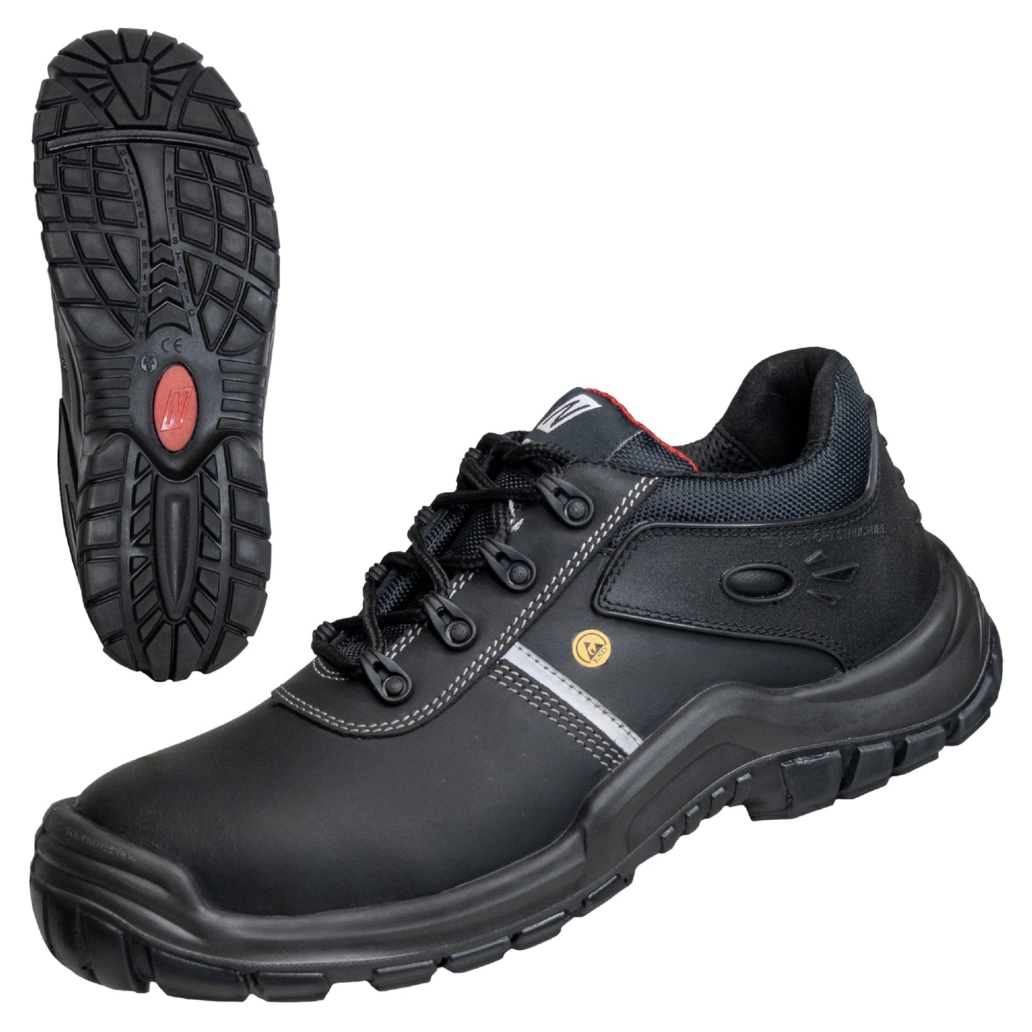 NITRAS UTILITY STEP, S3L CI FO SR safety shoes, black