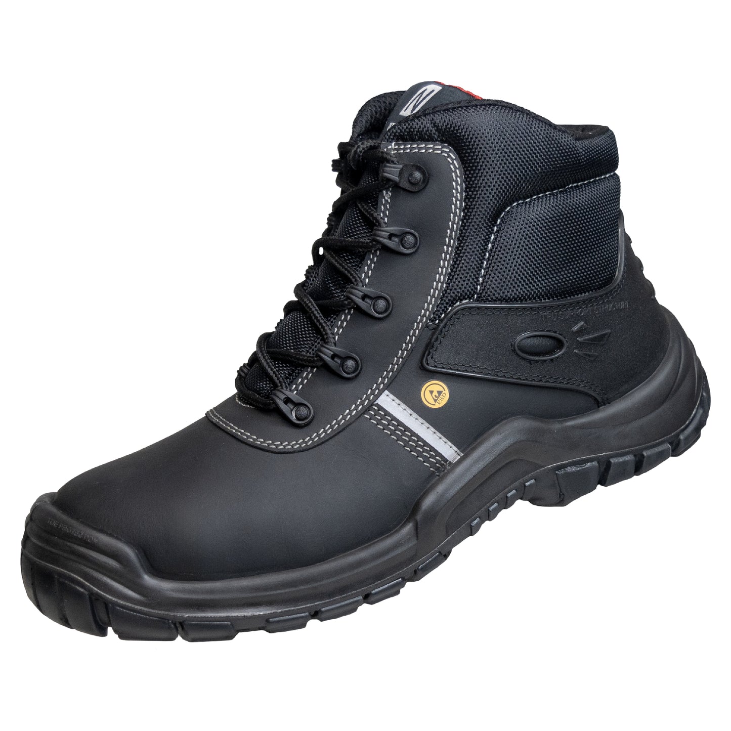 NITRAS UTILITY STEP MID, S3L CI FO SR Sicherheitsstiefel, schwarz