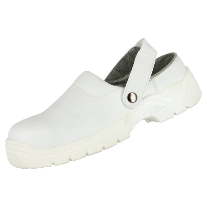 NITRAS CLEAN STEP CL, SB safety clogs, white