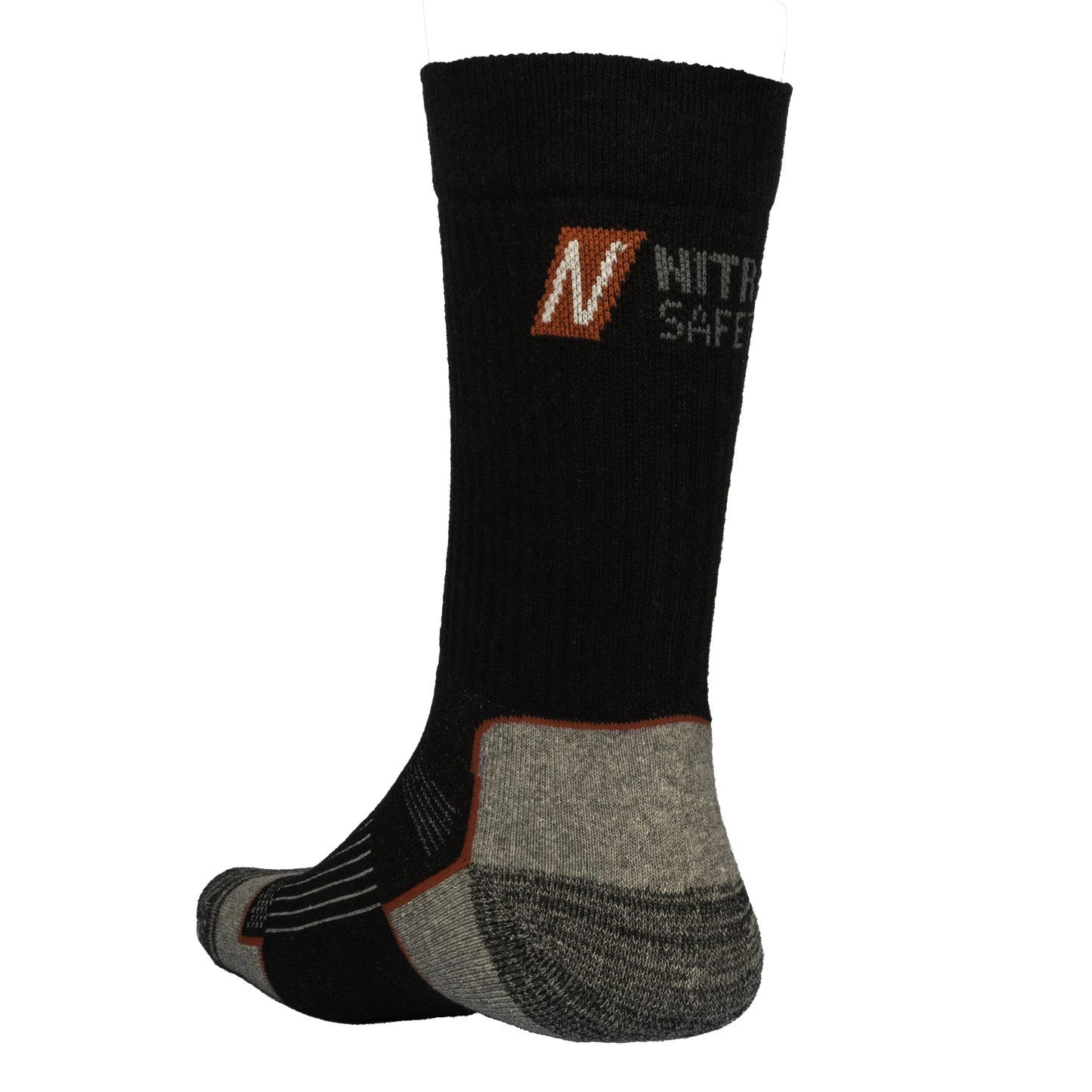 NITRAS All Season socks, black / gray