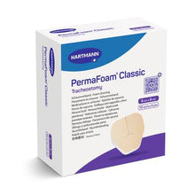 Hartmann PermaFoam Classic Tracheostomie-Wundauflage 8x8 cm | Packung (10 Stück)