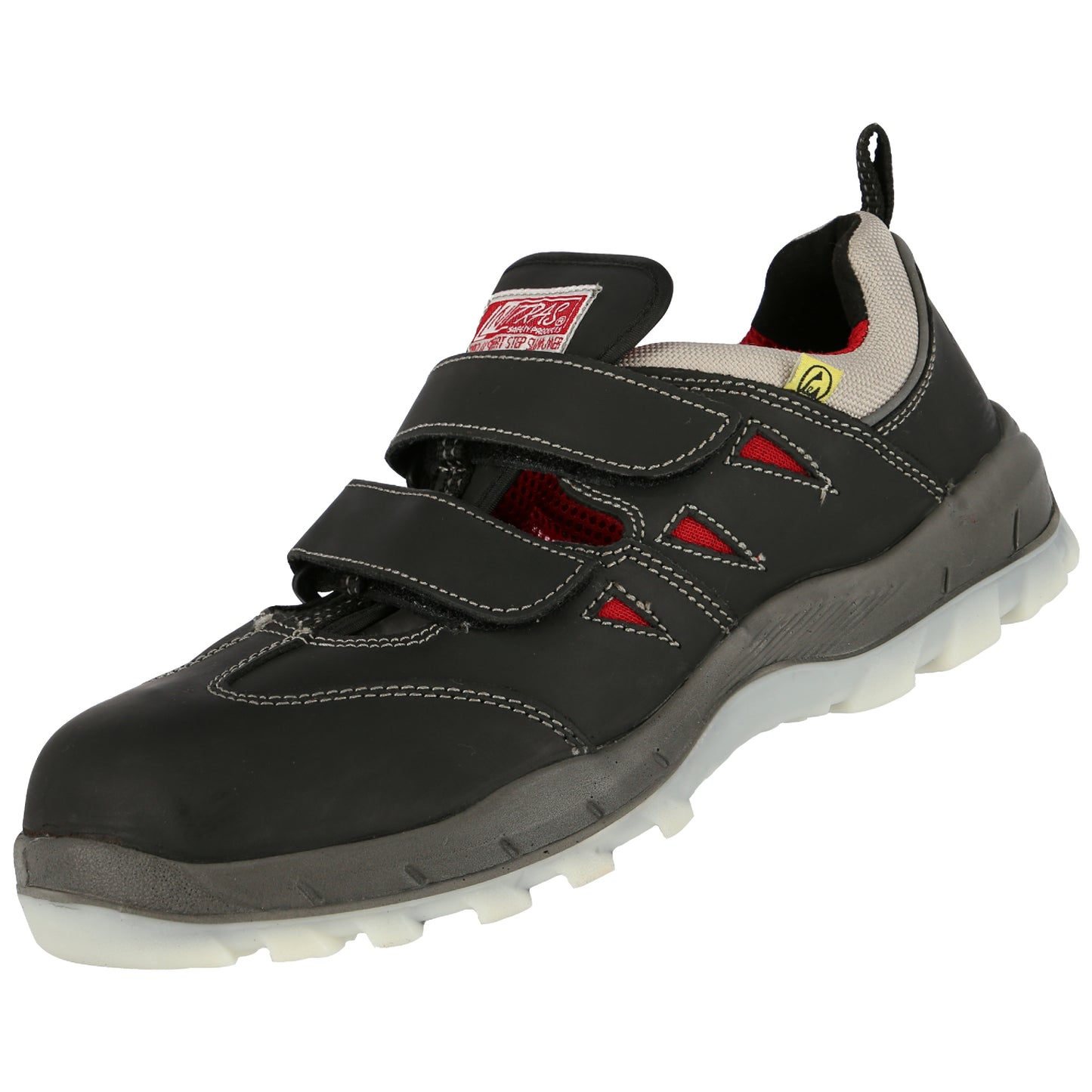 NITRAS SPORT STEP SA, S1P safety sandals, black