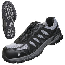NITRAS PRO STEP FIT, Sicherheitshalbschuhe, schwarz / grau