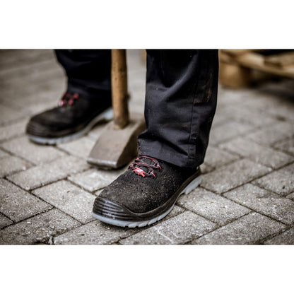 NITRAS MICRO STEP MID, S1 P Sicherheitsstiefel, halbhoch, schwarz