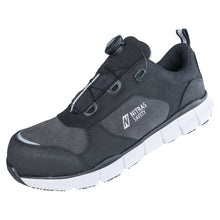 NITRAS SONIC STEP FIT, S3S FO HRO SC SR safety low shoes, gray / black