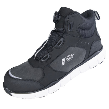 NITRAS SONIC STEP MID FIT, S3S FO HRO SC SR, Sicherheitsstiefel, halbhoch