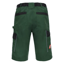NITRAS MOTION TEX LIGHT, work trousers, short, green / black
