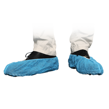 MaiMed-Cover ABS Schuhüberzieher Einmal-Schuhüberzieher aus PP, blau, 50St./Pack. | Packung (50 Stück)