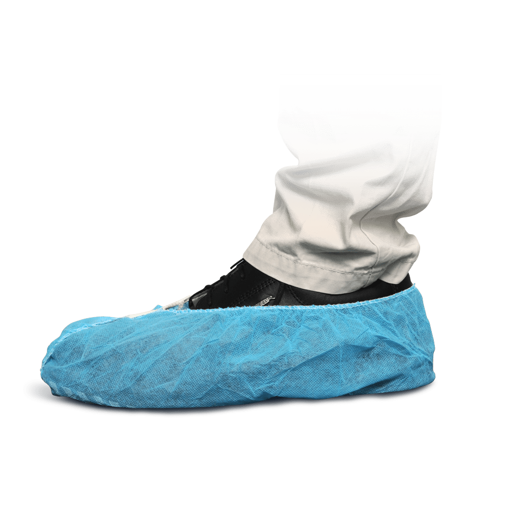 MaiMed-Cover ABS Schuhüberzieher Einmal-Schuhüberzieher aus PP, blau, 50St./Pack. | Packung (50 Stück)