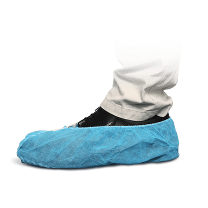 MaiMed-Cover ABS Schuhüberzieher Einmal-Schuhüberzieher aus PP, blau, 50St./Pack. | Packung (50 Stück)