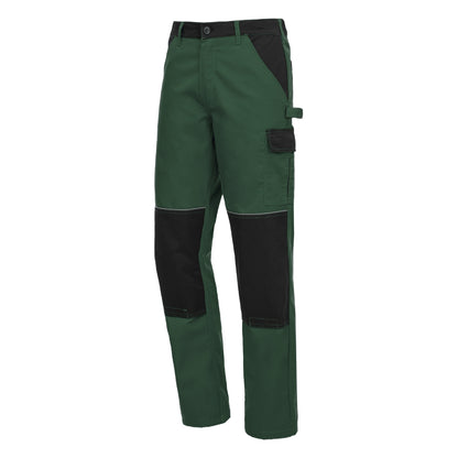 NITRAS MOTION TEX LIGHT, work trousers, long, green / black