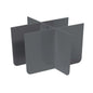 The TASKI Large Drawer Organizer from Diversey Deutschland GmbH & Co. OHG is a gray, six-piece drawer organizer with rounded corners, ideal for office organization and perfect for organizing drawers 7517245. Package: 1 piece.