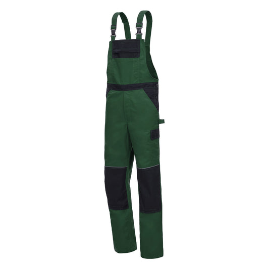 NITRAS MOTION TEX LIGHT, dungarees, green / black