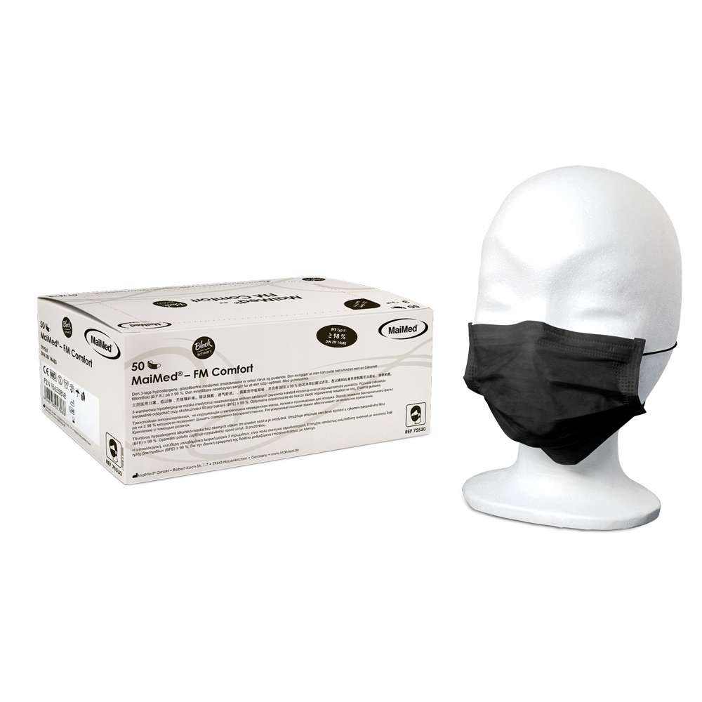 MaiMed-FM Comfort OP-Maske, unsteril, 3-lagig, 50 St./Box