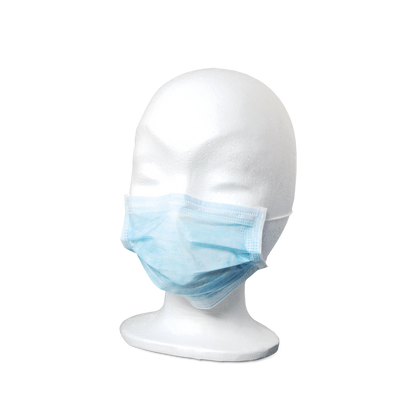 MaiMed-FM C plus., mask, unst. with rubber surgical mask, non-sterile, 3-ply, blue, 50 pcs./box | Box (50 pieces)