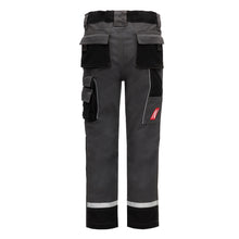 NITRAS MOTION TEX KIDS, work trousers, long, gray / black
