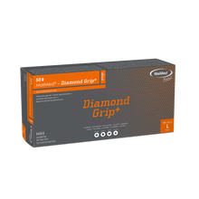 MaiMed-Diamond Grip+ orange, non-sterile, pf latex-free nitrile glove