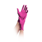 MaiMed-solution100 latex-free gloves, magenta, non-sterile, powder-free