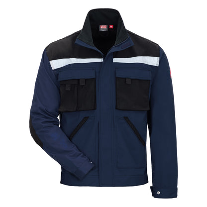 NITRAS MOTION TEX PLUS, work jacket, navy blue / black