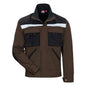 NITRAS MOTION TEX PLUS, Arbeitsjacke, braun / schwarz