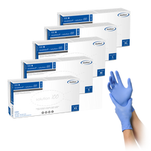 MaiMed-solution 100 latex-free gloves, blue violet, non-sterile powder-free, 100 pieces/box