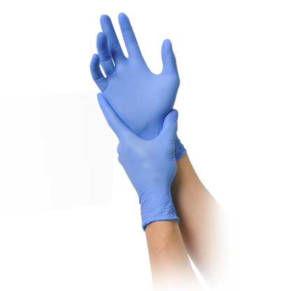 MaiMed-solution 100 latex-free gloves, blue violet, non-sterile powder-free, 100 pieces/box
