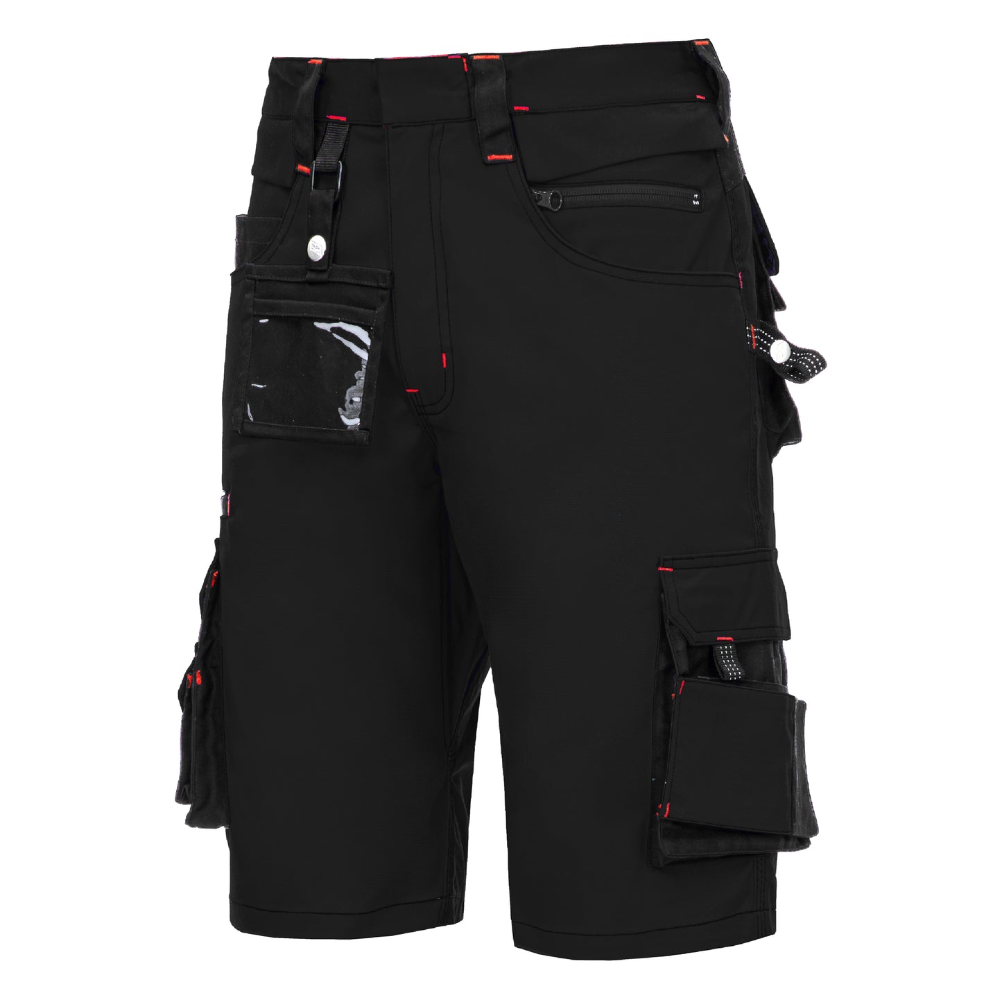 NITRAS MOTION TEX PRO FX, work trousers, short, black