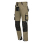 NITRAS MOTION TEX PRO FX, work trousers, long, khaki / black