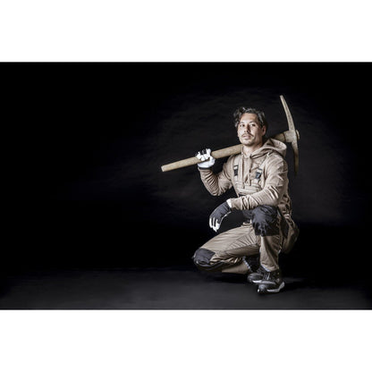 NITRAS MOTION TEX PRO FX, Latzhose, khaki / schwarz