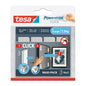 tesa Powerstrips Click Velcro Adhesive Pads, White, 16 Pairs