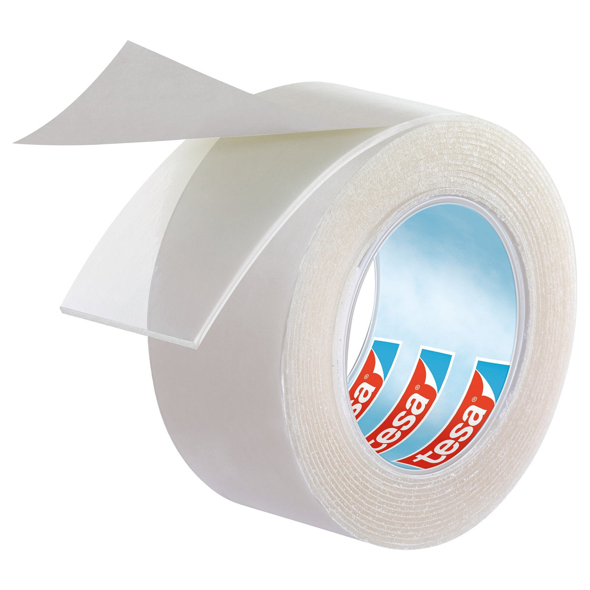 tesa Mounting Tape for Transparent Surfaces and Glass, up to 20 kg/m, 1.5 m x 19 mm