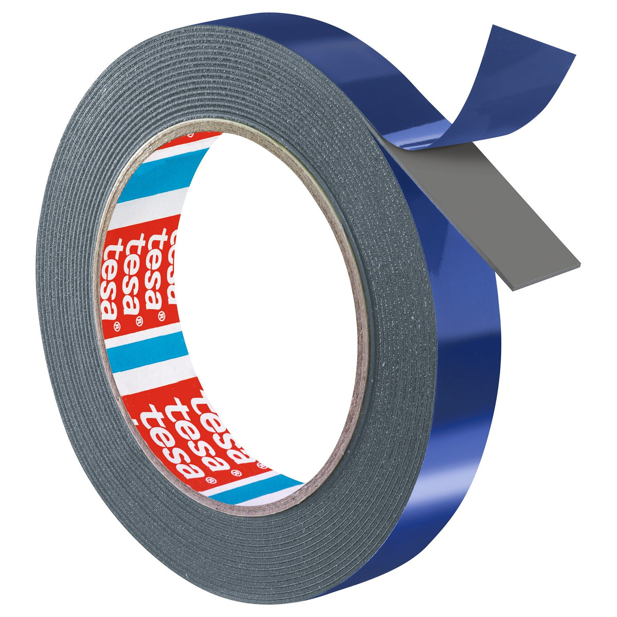 tesa Mounting Tape for Masonry and Stone, Gray, up to 10 kg/m, 5 m x 19 mm