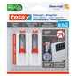 tesa Adhesive Nailer for Wallpaper & Plaster, Small, White, up to 0.5 kg