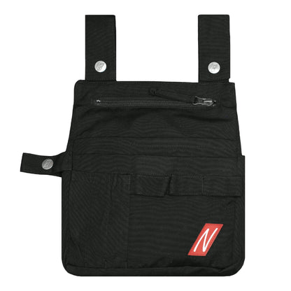 NITRAS Werkzeugtasche, schwarz Polyester: 65%; Baumwolle: 33%; Elasthan: 2% | Packung (1 Stück)