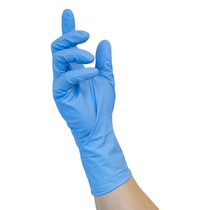 NITRAS HIGH RISK NITRILE, nitrile disposable gloves, blue