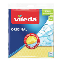 Vileda Schwammtuch aqua - Gr. 1 | Packung (5 Stück)