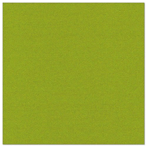 The close-up of the 20 napkins "ROYAL Collection" (1/4-fold, 40x40 cm) from PAPSTAR GmbH shows a bright chartreuse green, fabric-like texture - with its even, fine weave pattern ideal for elegant table decorations.