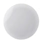A round, white, coated cardboard cake board (Ø 28 cm) with a scalloped edge from Starpak, sold in a pack of 6 and individually wrapped in shrink wrap.