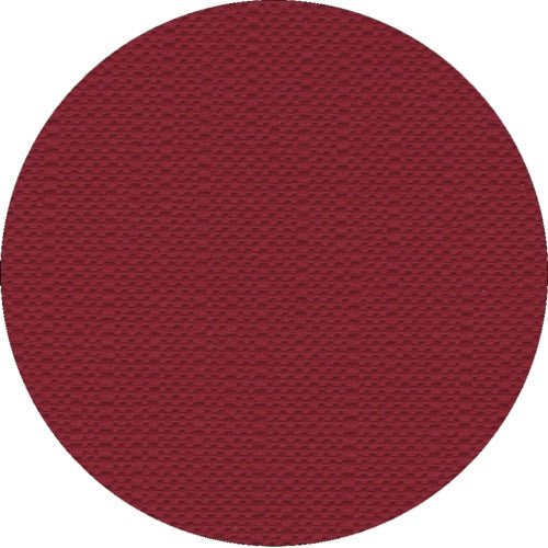 A round, chestnut-brown silk tablecloth with a subtle, repeating pattern, part of the PAPSTAR "ROYAL Collection" tablecloth from the PAPSTAR GmbH.