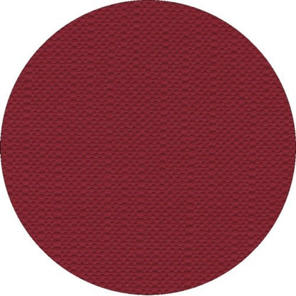 A round, chestnut-brown silk tablecloth with a subtle, repeating pattern, part of the PAPSTAR "ROYAL Collection" tablecloth from the PAPSTAR GmbH.